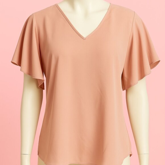 SHEIN Tops - ✨ SHEIN Blush Pink Blouse Beauty Alert! ✨